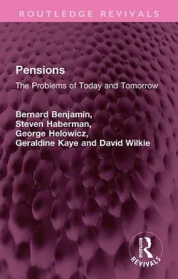 E-Book (epub) Pensions von Bernard Benjamin, Steven Haberman, George Helowicz