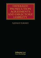 eBook (pdf) Deferred Prosecution Agreements and Directors' Liability de Natalie Turney