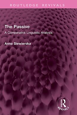 E-Book (epub) The Passive von Anna Siewierska