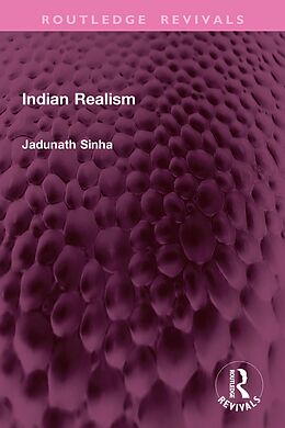 eBook (pdf) Indian Realism de Jadunath Sinha