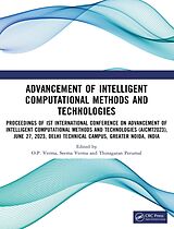 E-Book (epub) Advancement of Intelligent Computational Methods and Technologies von 