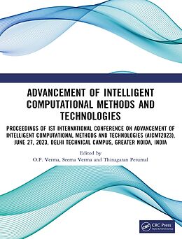 eBook (epub) Advancement of Intelligent Computational Methods and Technologies de 