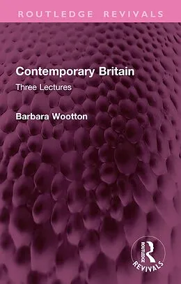 E-Book (epub) Contemporary Britain von Barbara Wootton