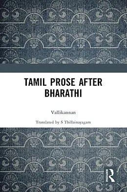PDF Tamil Prose after Bharathi von Vallikannan