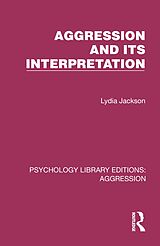 eBook (pdf) Aggression and its Interpretation de Lydia Jackson