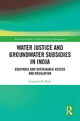 eBook (pdf) Water Justice and Groundwater Subsidies in India de Gayathri D. Naik