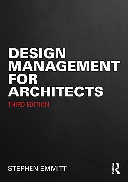 eBook (epub) Design Management for Architects de Stephen Emmitt