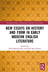 eBook (epub) New Essays on History and Form in Early Modern English Literature de 