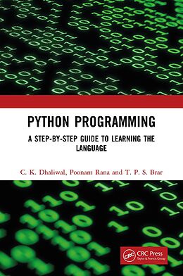 eBook (epub) Python Programming de C. K. Dhaliwal, Poonam Rana, T. P. S. Brar