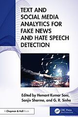 eBook (epub) Text and Social Media Analytics for Fake News and Hate Speech Detection de 
