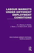 E-Book (pdf) Labour Markets Under Different Employment Conditions von D. I. Mackay, D. Boddy, J. Brack