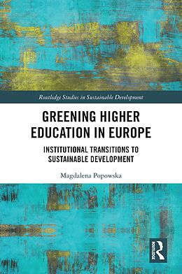 eBook (pdf) Greening Higher Education in Europe de Magdalena Popowska