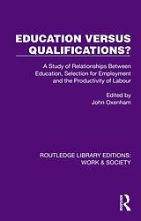 eBook (epub) Education Versus Qualifications? de 