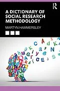 E-Book (pdf) A Dictionary of Social Research Methodology von Martyn Hammersley