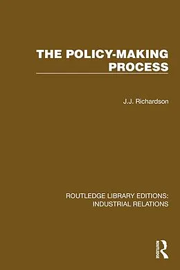 E-Book (epub) The Policy-making Process von J. J. Richardson