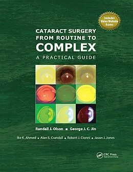 E-Book (epub) Cataract Surgery from Routine to Complex von Randall Olson, George Jin, Ike Ahmed