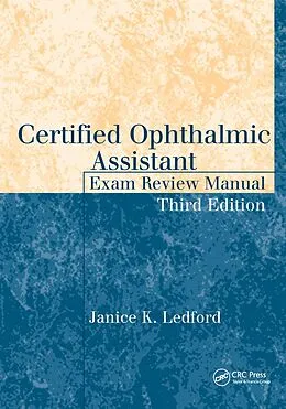 E-Book (pdf) Certified Ophthalmic Assistant Exam Review Manual von Janice K. Ledford