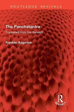 ePUB The Panchatantra von Franklin Edgerton