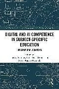 Fester Einband Digital and AI Competence in Subject-Specific Education von