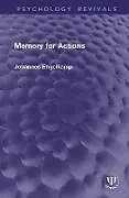 Fester Einband Memory for Actions von Engelkamp Johannes