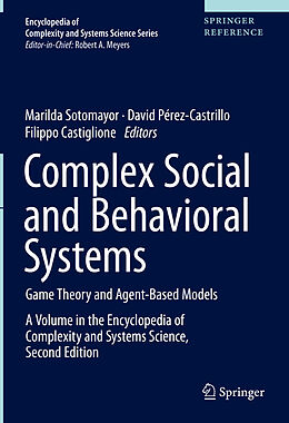 Livre Relié Complex Social and Behavioral Systems de 