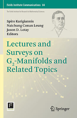 Couverture cartonnée Lectures and Surveys on G2-Manifolds and Related Topics de 