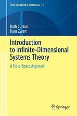 Fester Einband Introduction to Infinite-Dimensional Systems Theory von Ruth Curtain, Hans Zwart