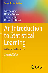 Couverture cartonnée An Introduction to Statistical Learning de Gareth James, Robert Tibshirani, Trevor Hastie