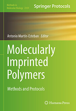 Livre Relié Molecularly Imprinted Polymers de 