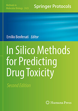 Couverture cartonnée In Silico Methods for Predicting Drug Toxicity de 