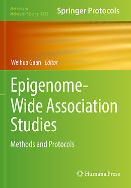 Couverture cartonnée Epigenome-Wide Association Studies de 