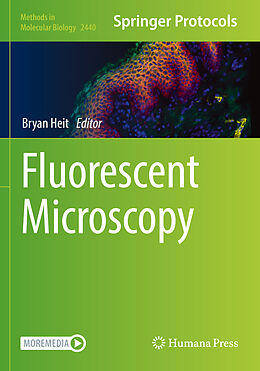 Couverture cartonnée Fluorescent Microscopy de 