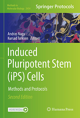 Livre Relié Induced Pluripotent Stem (iPS) Cells de 