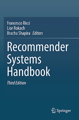 Couverture cartonnée Recommender Systems Handbook de 