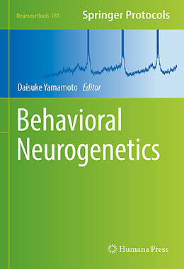 Livre Relié Behavioral Neurogenetics de 