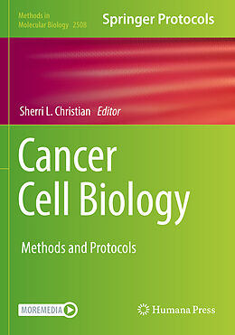 Couverture cartonnée Cancer Cell Biology de 