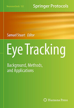 Livre Relié Eye Tracking de 