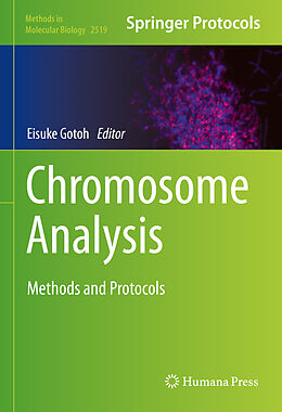 Livre Relié Chromosome Analysis de 