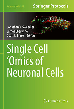 Livre Relié Single Cell 'Omics of Neuronal Cells de 