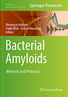 Couverture cartonnée Bacterial Amyloids de 