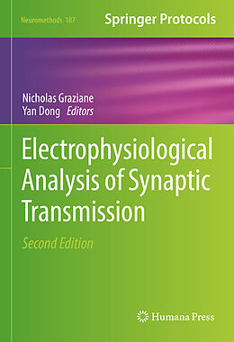 eBook (pdf) Electrophysiological Analysis of Synaptic Transmission de 