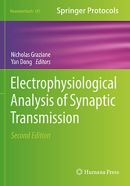 Couverture cartonnée Electrophysiological Analysis of Synaptic Transmission de 