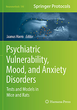 Couverture cartonnée Psychiatric Vulnerability, Mood, and Anxiety Disorders de 