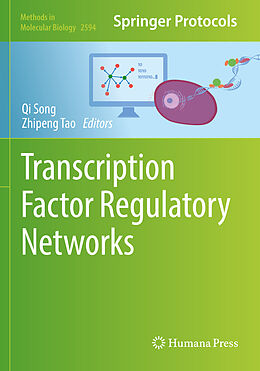 Couverture cartonnée Transcription Factor Regulatory Networks de 