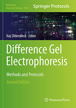 Couverture cartonnée Difference Gel Electrophoresis de 