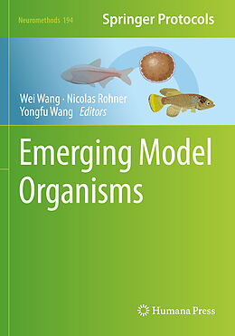 Couverture cartonnée Emerging Model Organisms de 