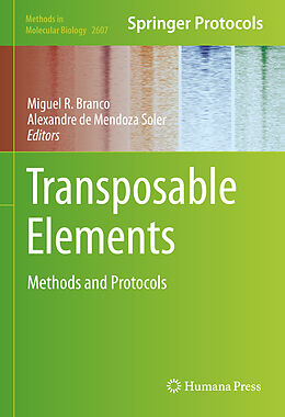 Livre Relié Transposable Elements de 