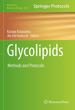 Livre Relié Glycolipids de 