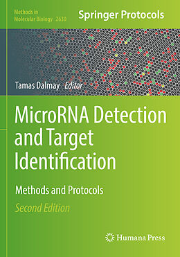 Couverture cartonnée MicroRNA Detection and Target Identification de 