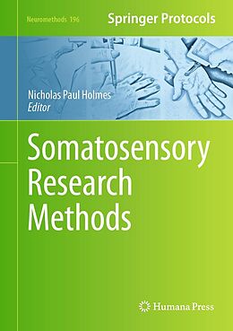 eBook (pdf) Somatosensory Research Methods de 